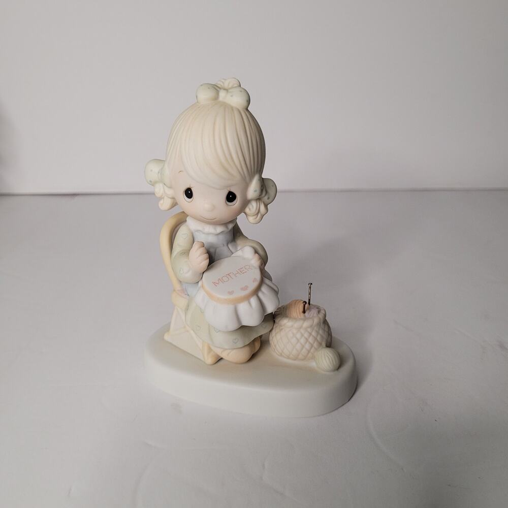 Precious Moments "Mother Sew Dear" Figurine - Adorable Gift!